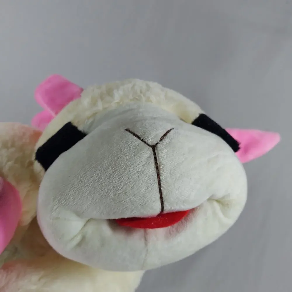 Lamb Chop Dog Plush Toy 24'' Jumbo Squeaky Soft Stuffed Pet Cuddle Chew Toy 2022